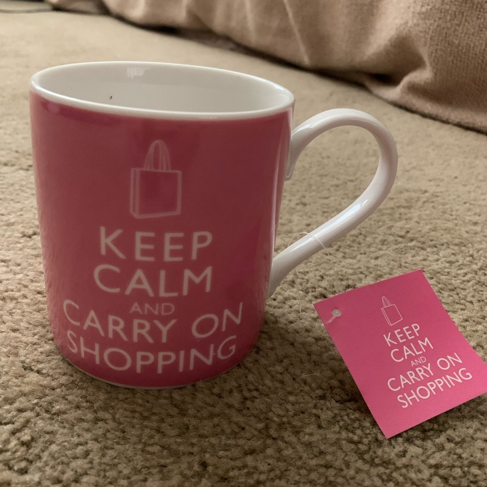‘Keep Calm and Carry On Shopping’ Mug